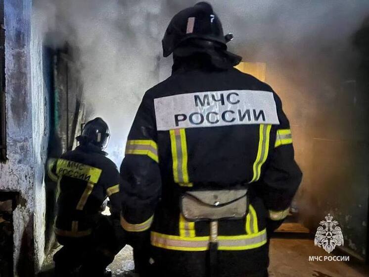 Жертвой мощного пожара в Парфинском округе стал один человек, еще двое пострадали