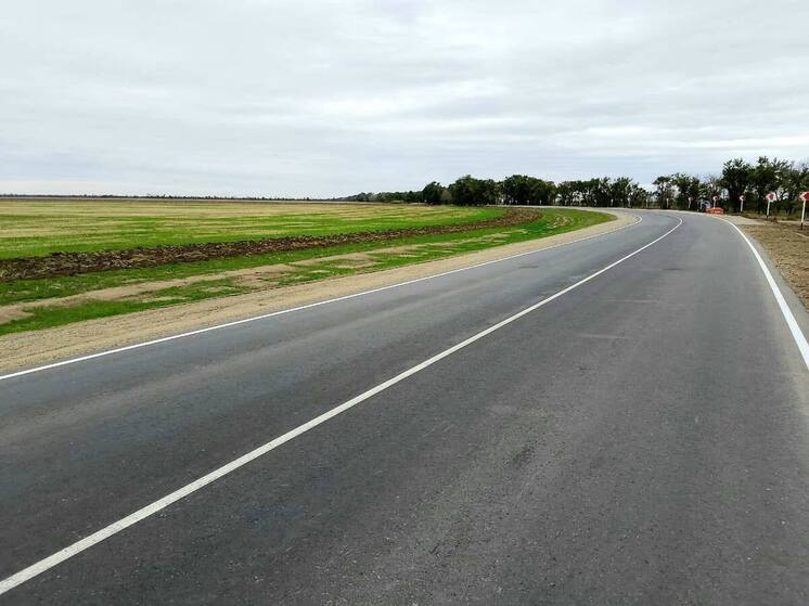 На Ставрополье отремонтировали ключевой участок дороги в Ростовскую область