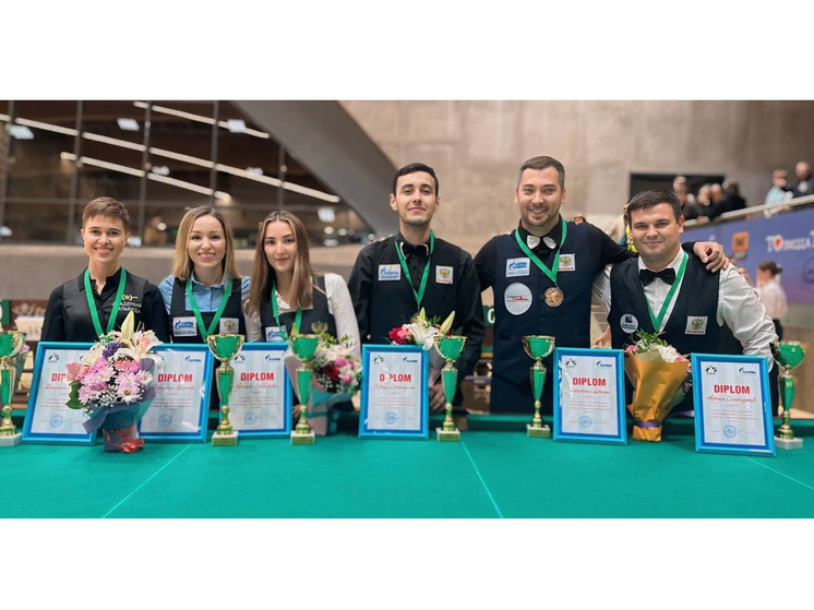 Югорчане взяли шесть бронзовых медалей на Кубке мира по бильярду