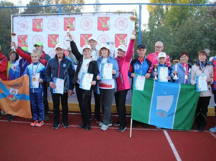 Фестиваль ветеранов спорта прошел в Вологде