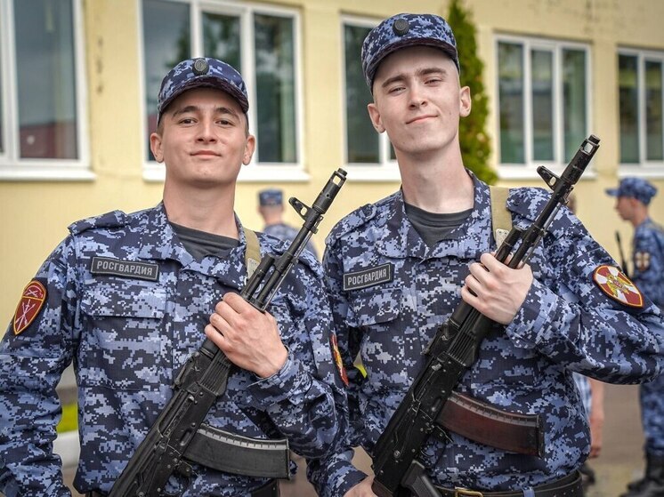 Из Архангельской области призовут 29 юношей для службы в Росгвардии