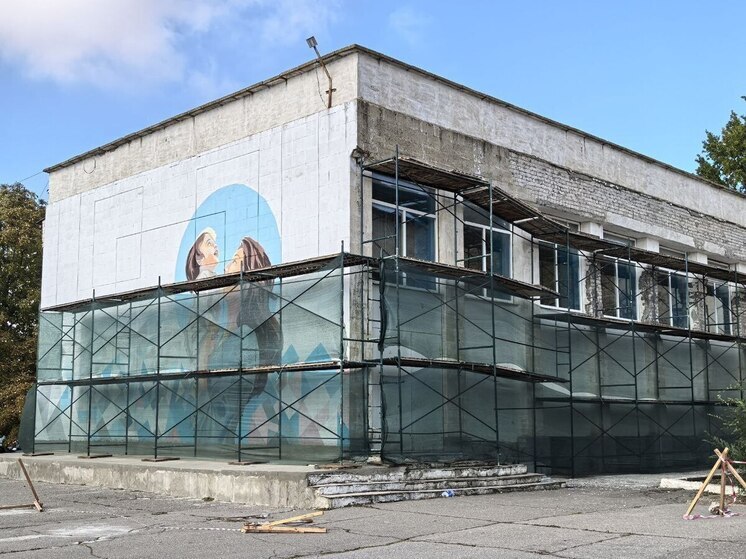 В Чаплынке стартовал капитальный ремонт Культурно-досугового центра