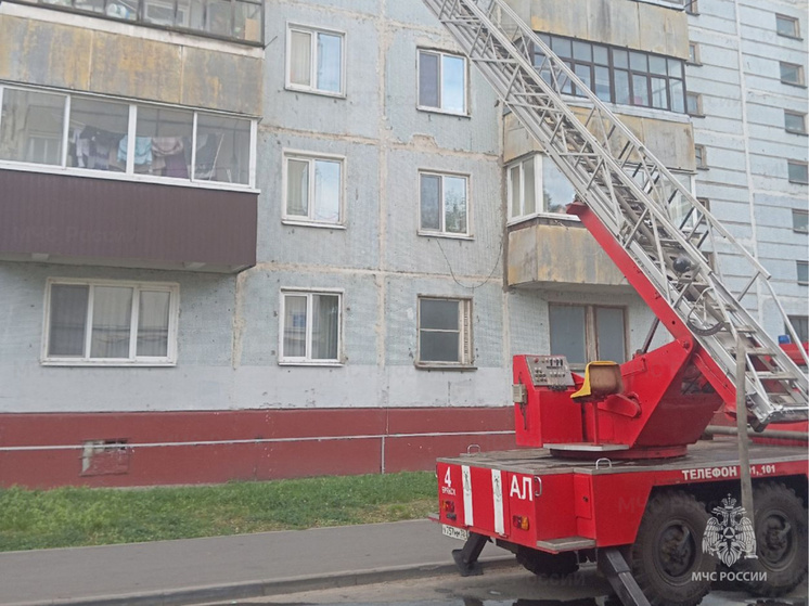 В пожаре на Воровского в Брянске пострадал человек