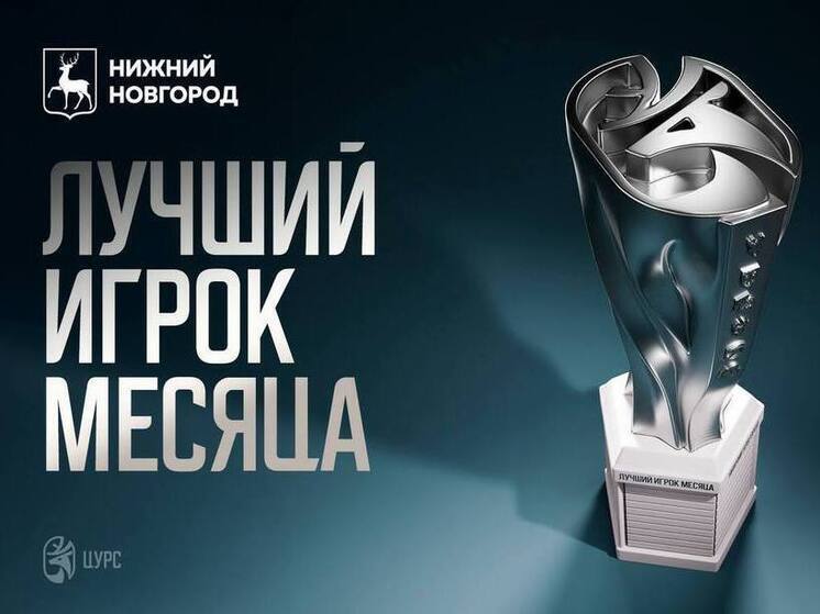 Награду "Лучший игрок месяца" начнут вручать спортсменам Нижнего