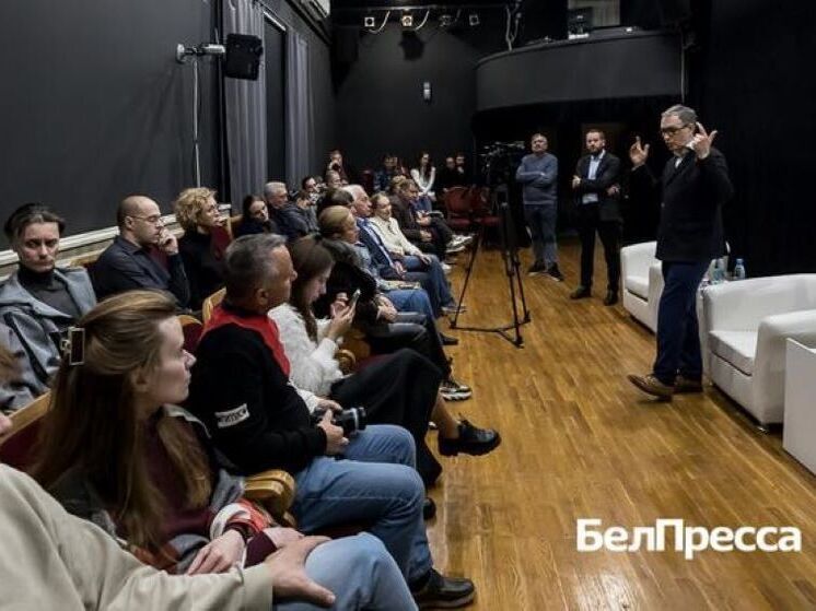 Труппа белгородского драмтеатра и ректор ГИТИСа обсудили итоги совместной работы