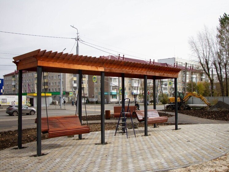 В Кургане появилась еще одна территория, благоустроенная в рамках «ФКГС»