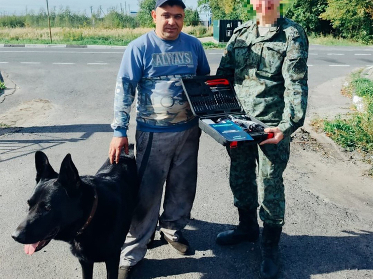Водителя из Багратионовска наградили за помощь в задержании нарушителя госграницы