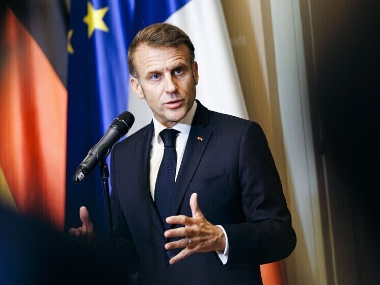 Макрон раскритиковал идею Германии выдать Украине кредит за счет активов России
