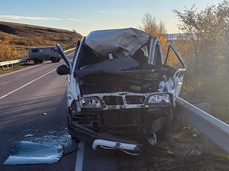 Маршрутка врезалась в лошадь и «УАЗ» в районе Забайкалья