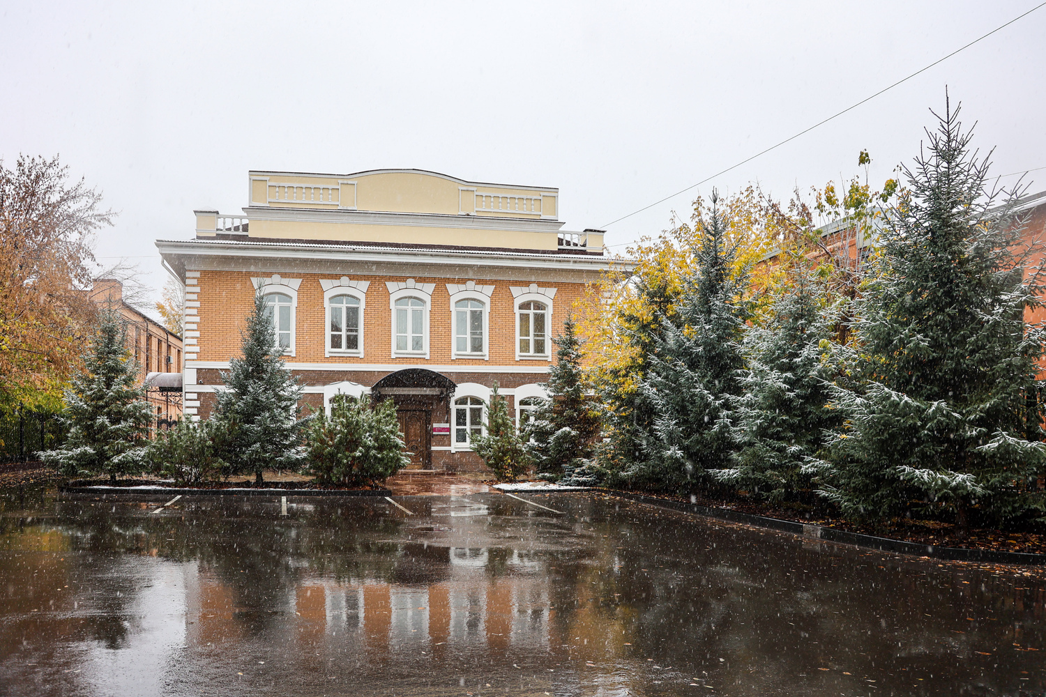 Иркутск под снегом