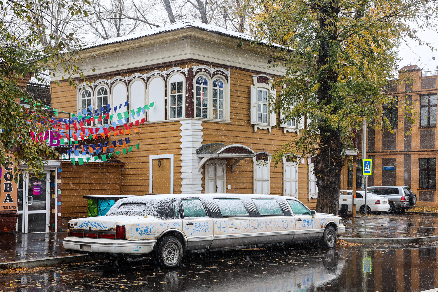 Иркутск под снегом