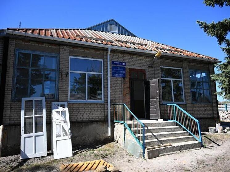 В селе Новоселовка Тельмановского МО к концу года откроют отремонтированный детский сад «Теремок»