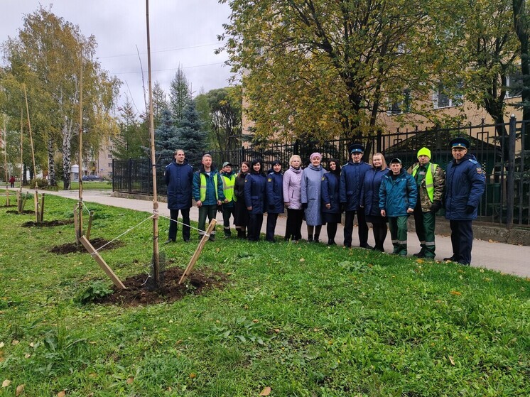 В Перми появилась рябиновая аллея в честь 160-летия ФССП