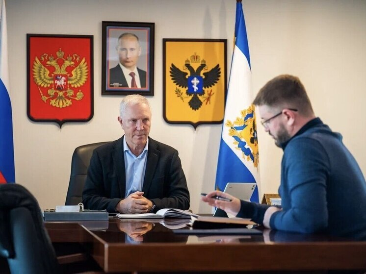 Глава Херсонщины встретился с директором ГУП «Херсонская зерновая компания»