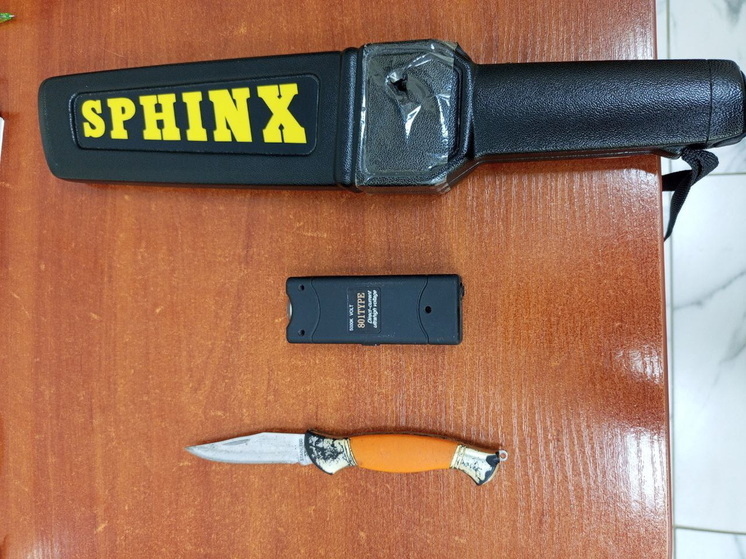 В Сернурском районе свидетель пытался пронести в зал суда нож