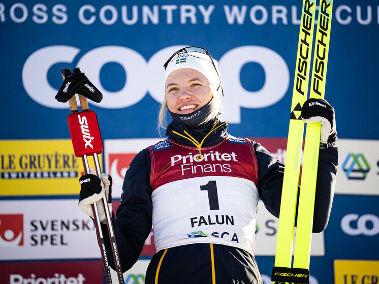 Лыжница Сван заявила, что не желает выступать с россиянами на мировых турнирах