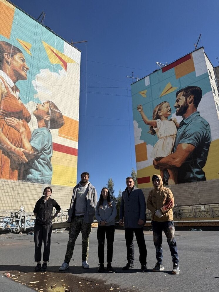 В Калуге появился ещё один мурал