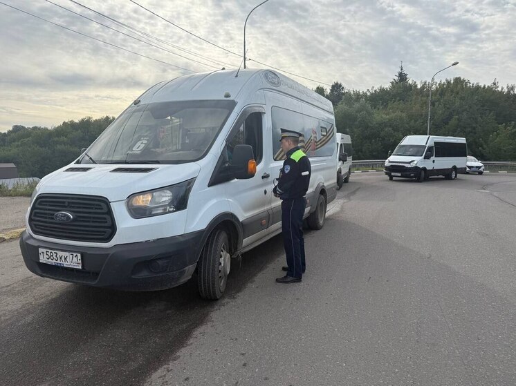 В Тульской области 80 водителей выплатят штрафы после операции «Автобус»