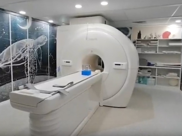 В Калуге появился аппарат МРТ, похожий на космический