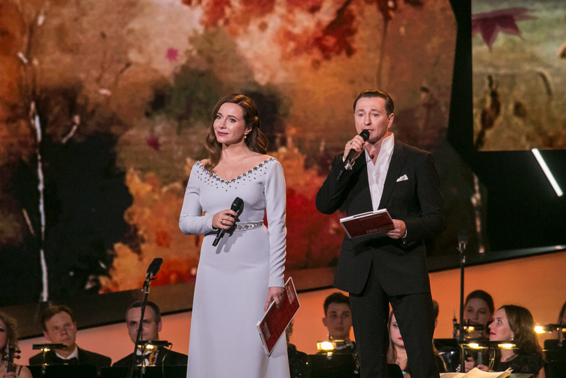Екатерина Гусева и Сергей Безруков