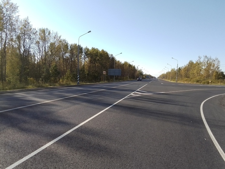 В Новгородской области восстановили более 13 километров федеральной трассы