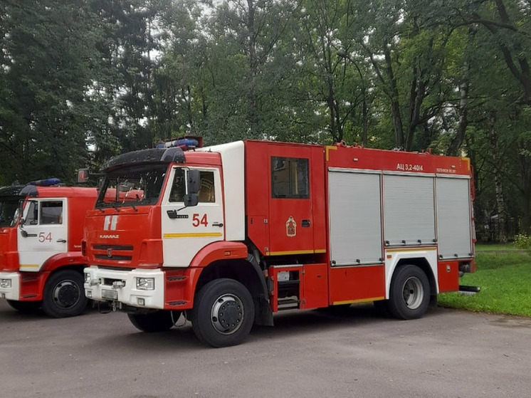 Пожар в автогородке Мурманска потушили за 24 минуты