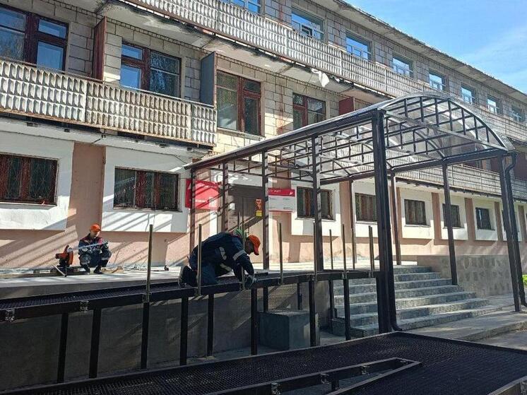 В Костроме завершается ремонт поликлиники на Запрудня