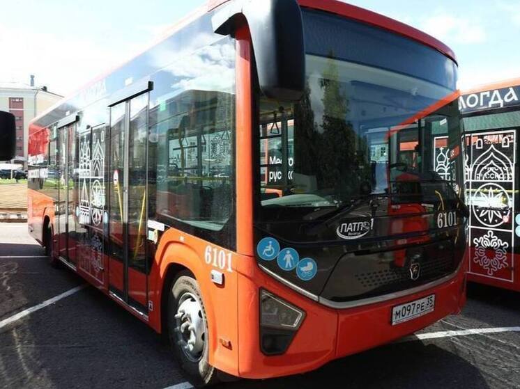 На маршруты Вологды пустили новые автобусы