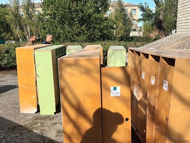 В детский сад «Ивушка» Генического округа Херсонской области доставили мебель