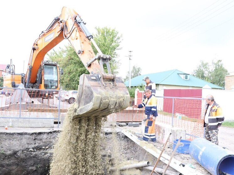 В Пензе началось строительство нового водопровода от Терновки до улицы Измайлова