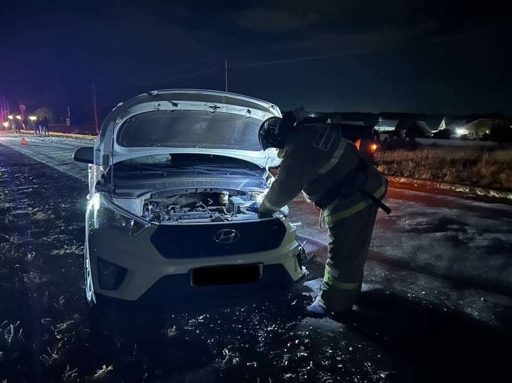 «Калина» и Hyundai Creta столкнулись в Самарской области вечером 2 октября