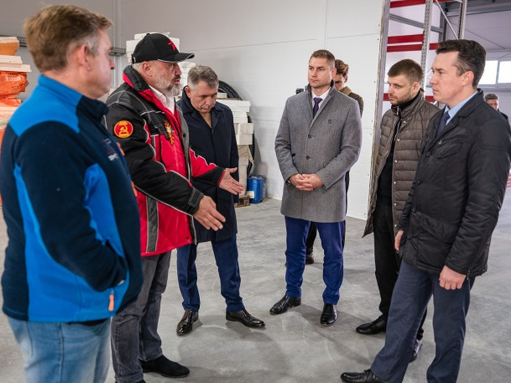 В Новгородской области за восемь месяцев построили цех по производству арматуры