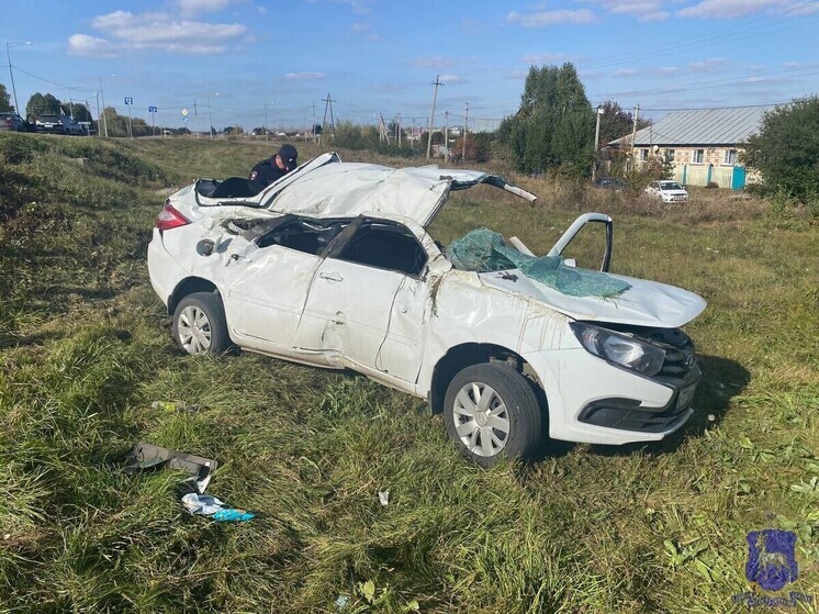 В Самарской области 3 октября водитель «гранты» съехал в кювет и погиб