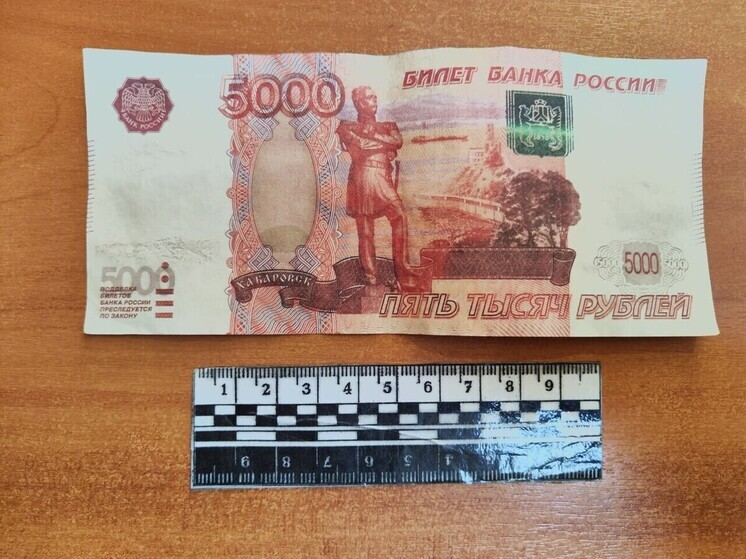 Житель Макеевки сбыл поддельную купюру в Шахтерске