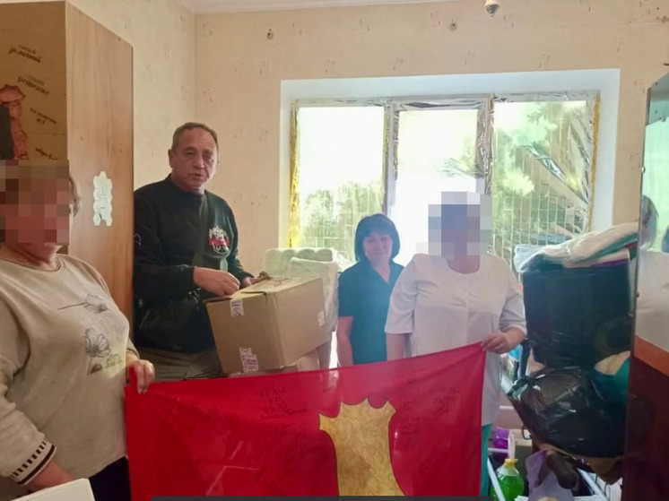 Апанасенковский округ доставил гуманитарную помощь подшефному военному госпиталю