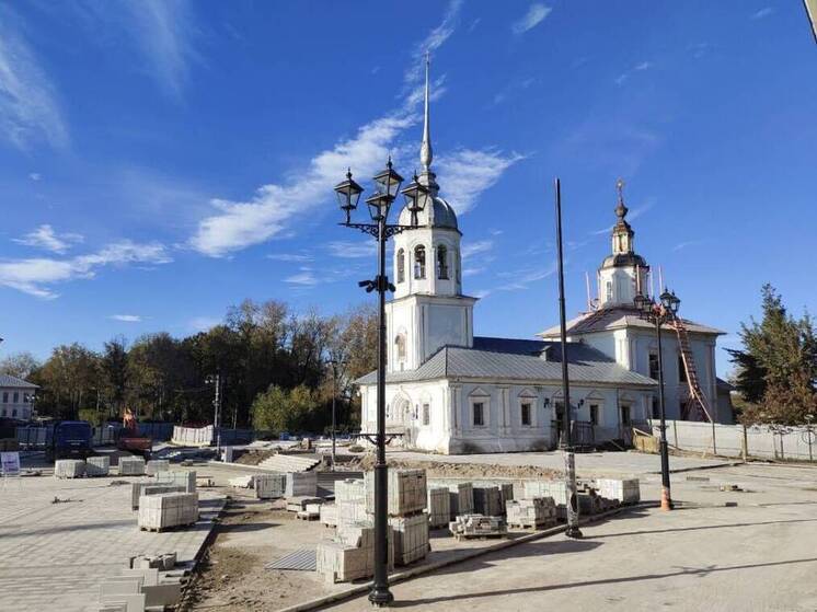 Реставрация Воскресенского собора и храма Александра Невского в Вологде завершится в следующем году