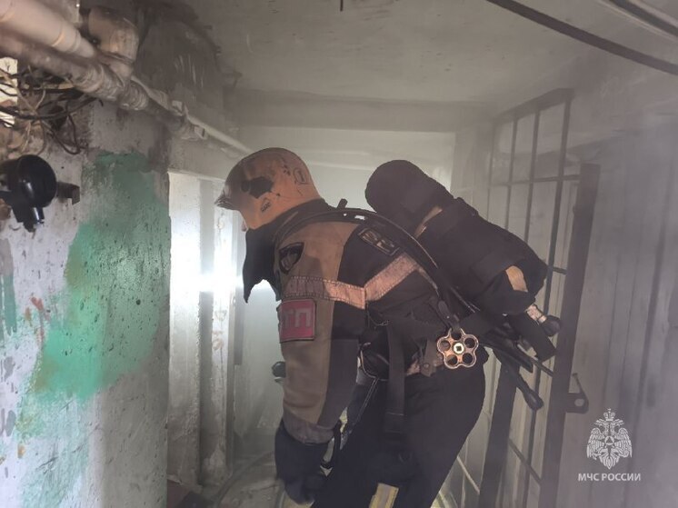 Семерых жильцов эвакуировали из горящего дома во Владимире