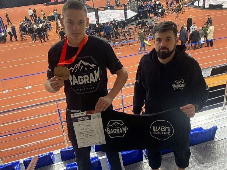 Томич Богдан Дмитриев завоевал бронзу на Первенстве мира по ММА в Санкт-Петербурге