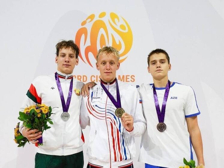 Петербургский пловец завоевал пять медалей на Играх стран СНГ