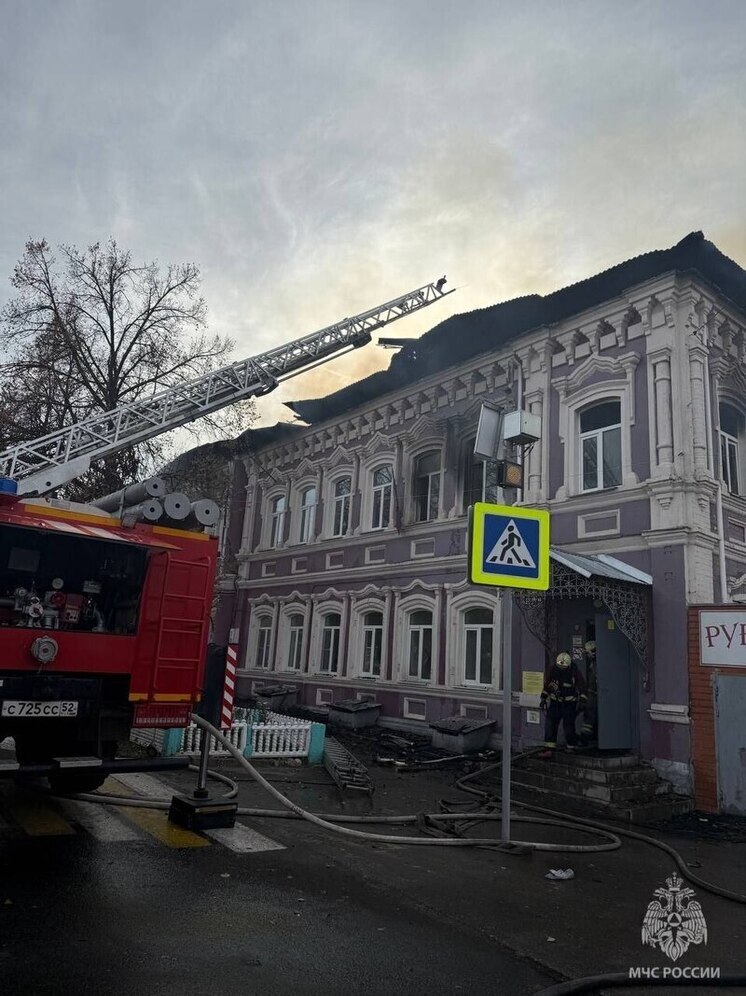 Крупный пожар локализован в Нижегородской области