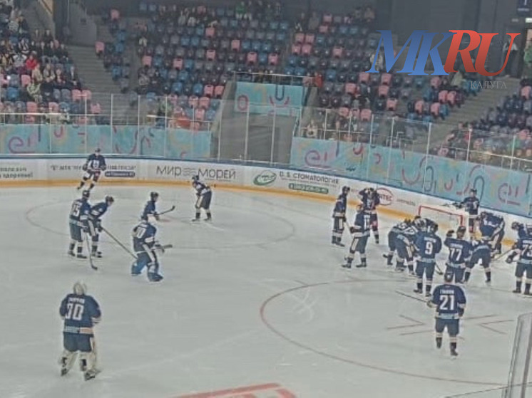 Калужские хоккеисты проиграли в дебютном матче сезона