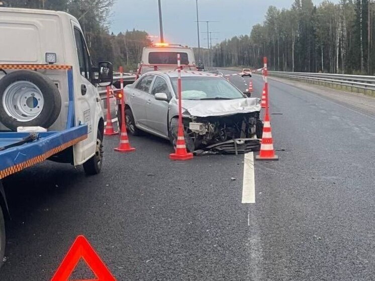 В Окуловском округе женщину на «Тойоте» занесло в «Рено», а потом в больницу