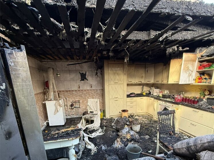 В КБР дом лишился крыши из-за утечки бытового газа