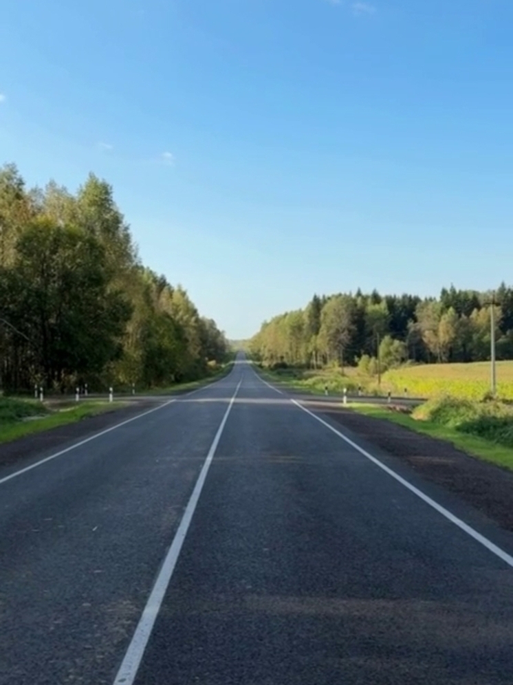 В Барятинском районе осветили дорогу