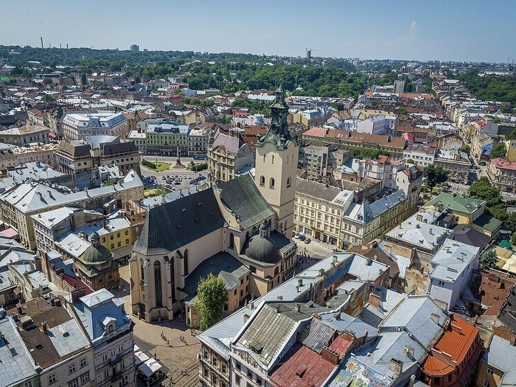 На газовом хранилище Львовской области Украины произошел серьезный пожар