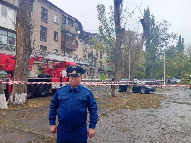 Прокуратура ЛНР проводит проверку по факту взрыва газа в многоэтажке в Красном Луче