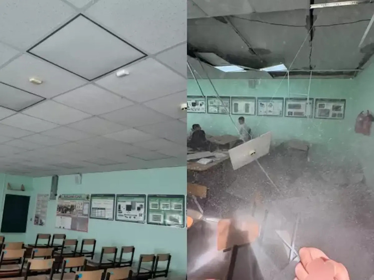 Ростовский следком проверит школу в Сальске, где обвалился потолок