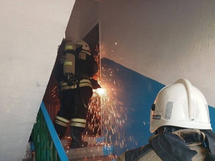 В райцентре Калмыкии загорелась газовая колонка