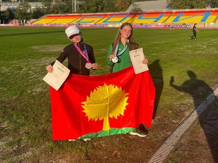 Юные легкоатлетки из Липецка взяли два призовых места в Сочи