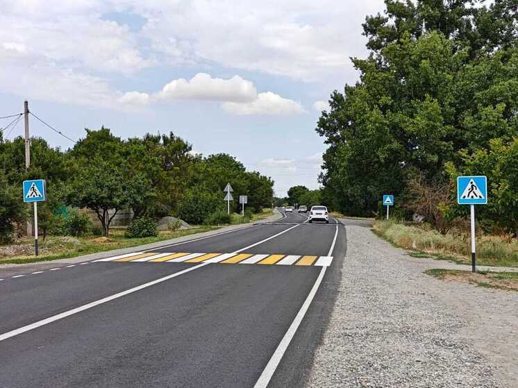 Дорожные работы в Моздокском районе Осетии завершены